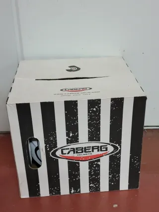 Casco Jet Caberg Retro Crema
