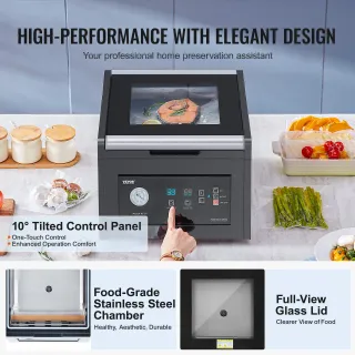 Envasadora al Vacío de Campana Vevor 380W