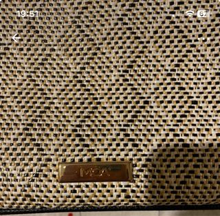 Borsa donna grande beige e nera