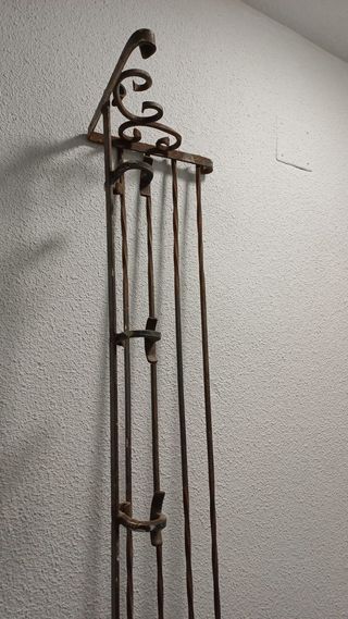 Perchero forja antiguo - Para restaurar