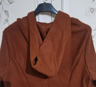 Cappotto donna lungo marrone