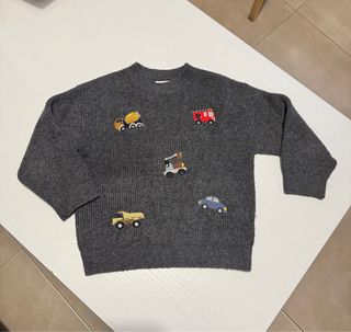 Jersey Zara niño T. 2-3 años (98 cm) coches