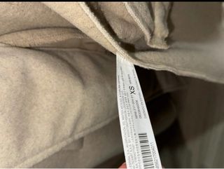 Abrigo Stradivarius Beige Mujer