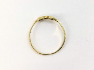 Anillo oro 18k esferas y rombo