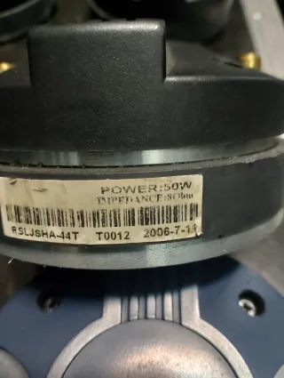 Motores de agudos 1" con diafragma nuevo