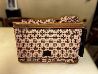 Transportín para perro estampado