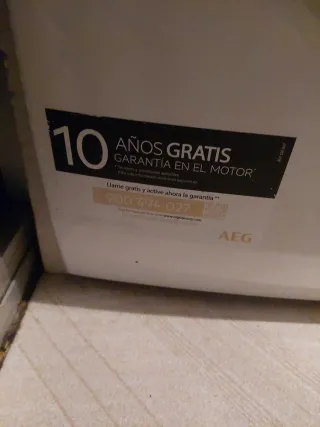 Lavadora AEG