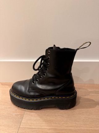 Botas Dr. Martens Jadon Plataforma Negras