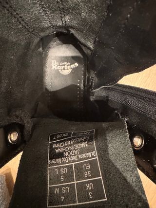 Botas Dr. Martens Jadon Plataforma Negras