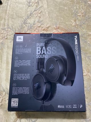 Auriculares JBL Tune 520C USB-C Negros