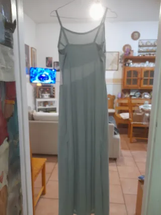 Vestito lungo estivo donna grigio