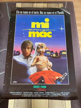 Póster Mi Amigo Mac (1988) original