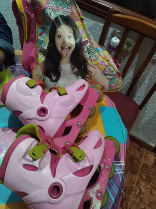 Patines en línea Oxelo niña talla 34-36