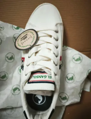 Zapatillas El Ganso Blancas Talla 37