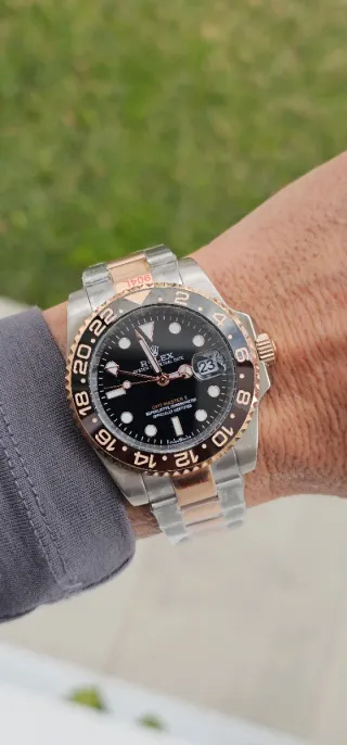 Reloj  automático Master 2 Oro y acero