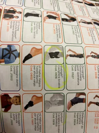 Cavigliera Aircast bivalva Stabigib