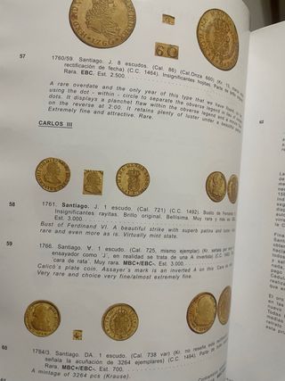 Libro Caballero de las Yndias - América y Filipina