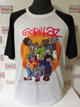 Camiseta Gorillaz