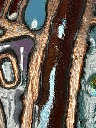 Cuadro de Cobre y Cerámica