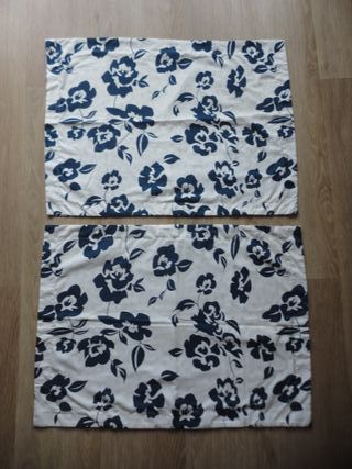 4 FUNDAS COJÍN 75x54cm