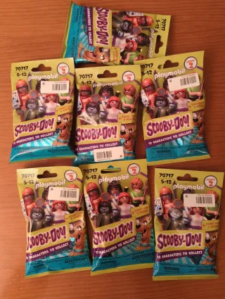 Lote 7 Playmobil Scooby-Doo! Serie 2