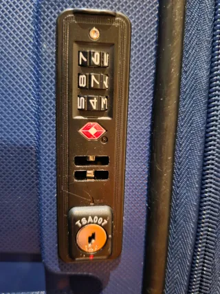 Maleta American Tourister Spinner 75cm Azul