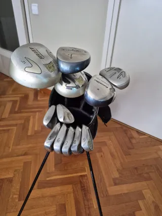 Set palos mujer grafito con bolsa