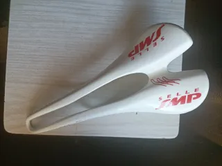 Sillín Bici Selle SMP Full Carbon Blanco