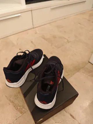 Zapatillas Adidas Talla 42 Azul/Rojo