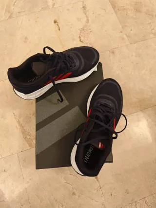 Zapatillas Adidas Talla 42 Azul/Rojo