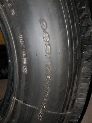 Ruedas para camión o remolque,285/70R19.5.