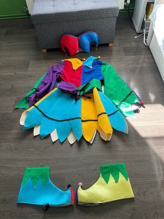 Disfraz Arlequínes Multicolor Cada disfraz 25€