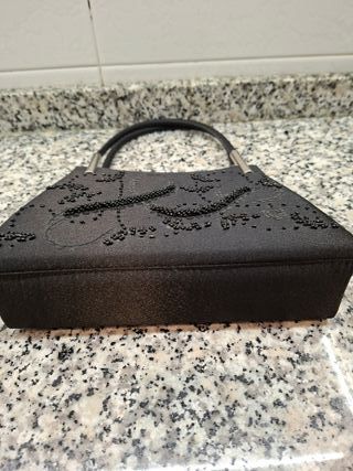 Mini bolso de fiesta negro