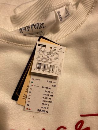 Pijama Harry Potter Hogwarts