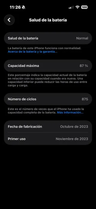 iPhone 15 Pro Negro/Gris