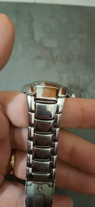 Orologio Chronotech Prisma Uomo Cronografo Acciaio