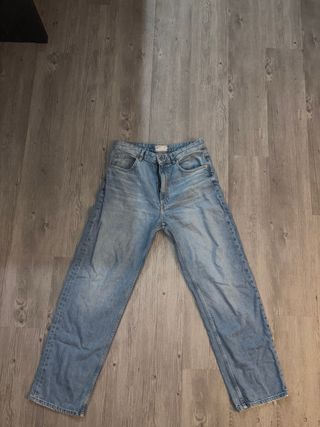 Pantalones vaqueros baggy azules