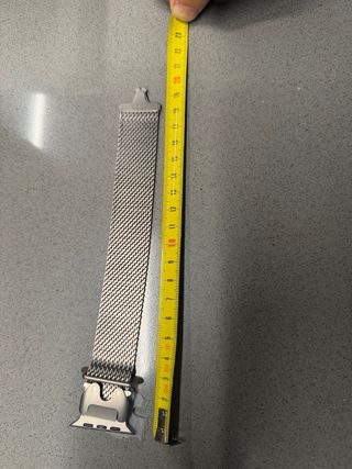 Correa Apple Watch 49mm Milanese Loop Titanio