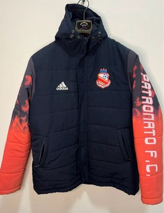 Giubbotto Adidas Patronato F.C. Nero Rosso Uomo