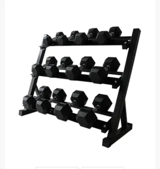 Suporte para Halteres 3 Níveis