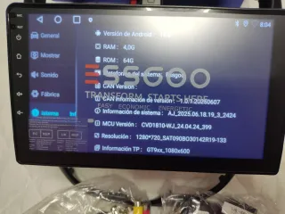 Pantalla Coche Peugeot 206, Citroen c2