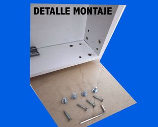 Mesa de salón DM blanca 195x90x80 cm