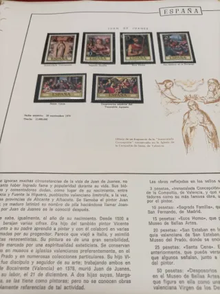 33 Sellos 1979 en hojas y filoestuches originales