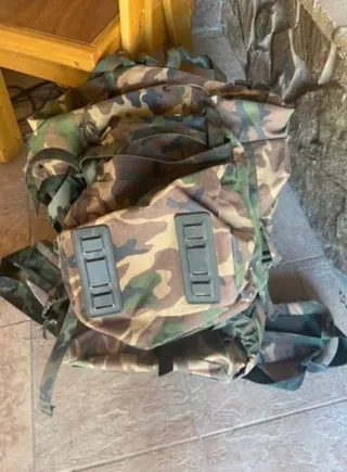 Mochila Militar Grande Camuflaje