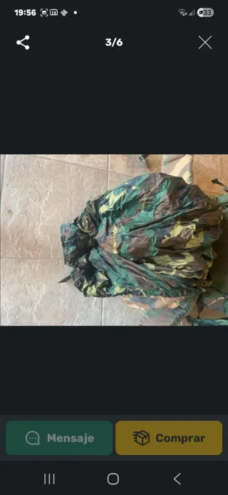 Mochila Militar Grande Camuflaje