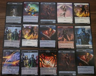 Set 104 Tokens y Emblemas MTG