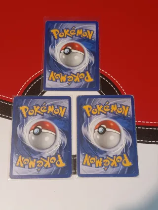 Lote 3 Cartas Pokémon Entrenador Misty