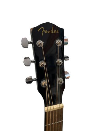 GUITARRA ACUSTICA FENDER CD-06 BLK + SOPORTE