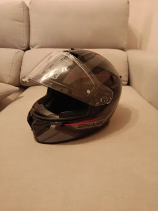 Casco Shark Skwal 3 Negro talla L