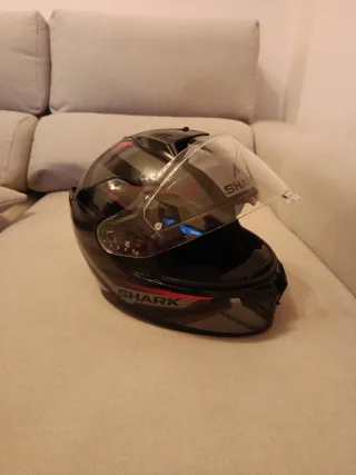 Casco Shark Skwal 3 Negro talla L